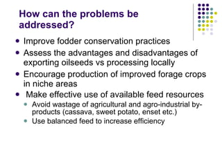 Overview of livestock feed supply in ethiopia