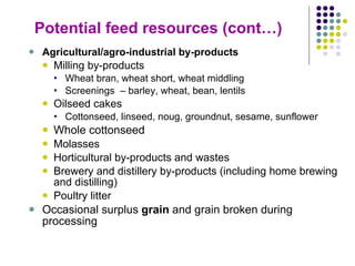 Overview of livestock feed supply in ethiopia