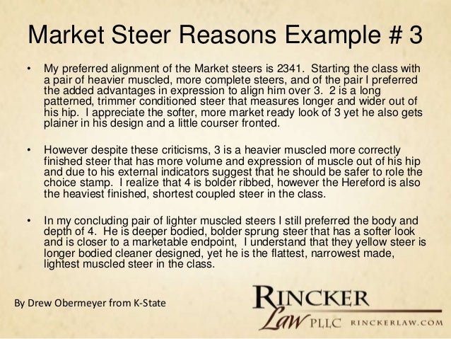 Overview of Livestock Judging