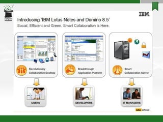 Overview of lotus notes/domino 8.5 | PPT