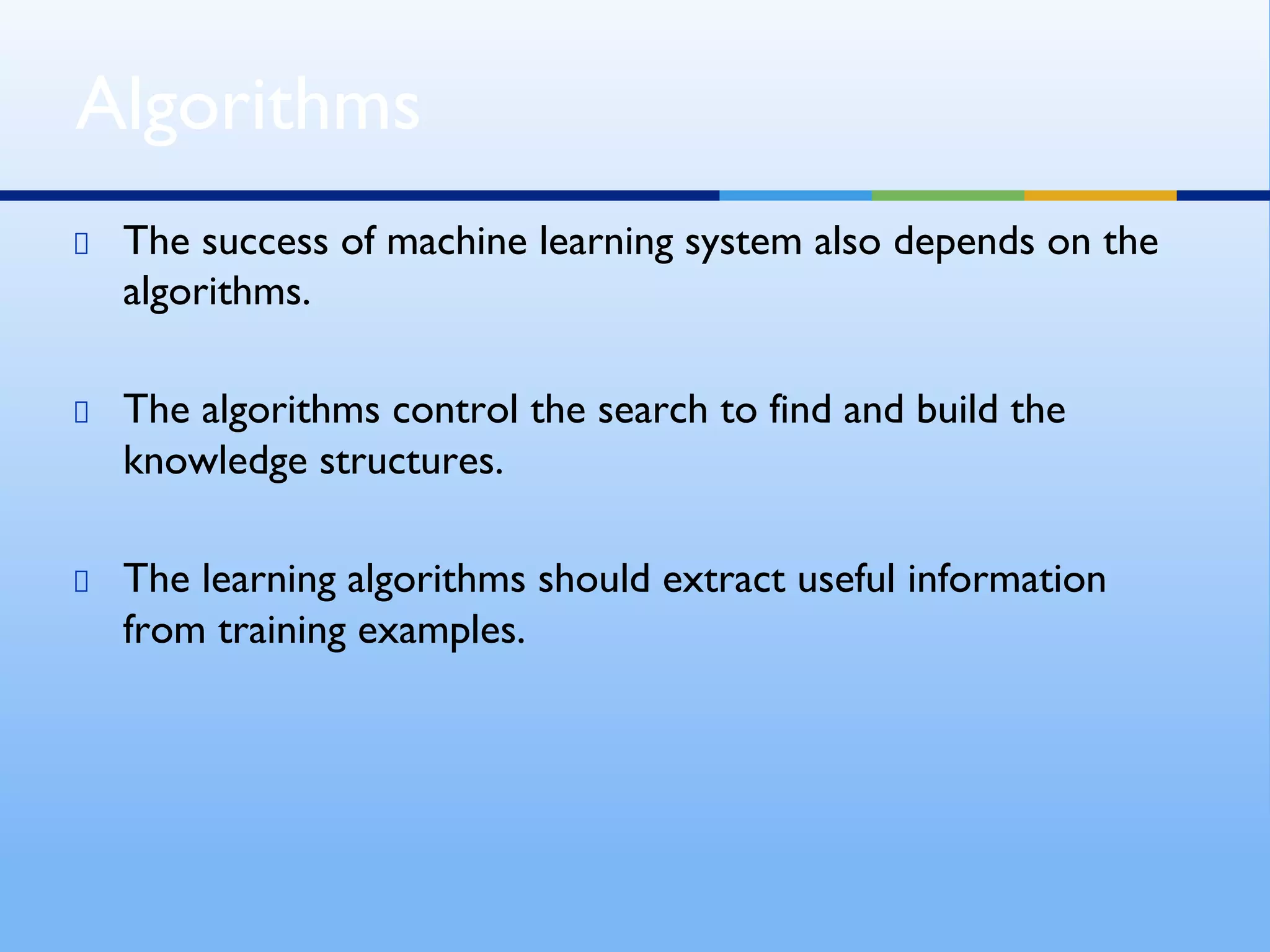 Overview of machine learning | PPT