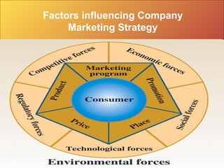 Factors influencing Company
Marketing Strategy
 