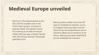 Overview of Medieval Europe and the Middle Ages - History - 9th Grade ...