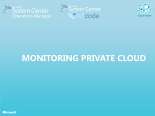 Overview Of Microsoft Private Cloud | PPTX