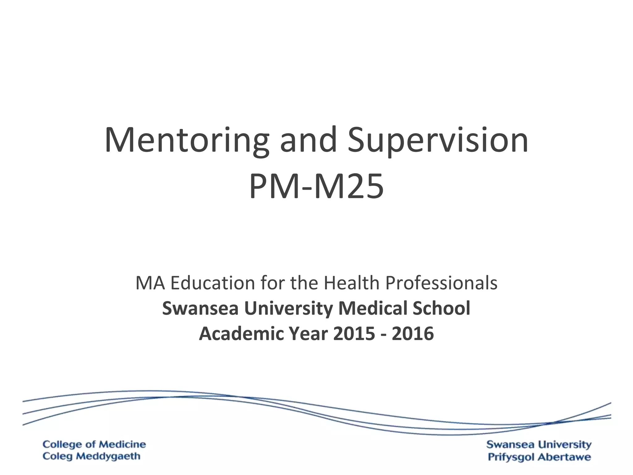 Overview of models_PMM25 | PPTX | Career Planning | Careers