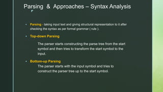 Syntax First Approach natural language processing | PPTX