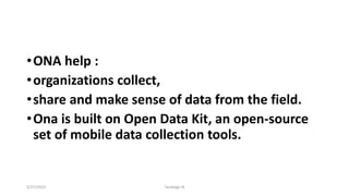 Guide: Data collection with Enketo & ODK Collect – Ona Data Help Center