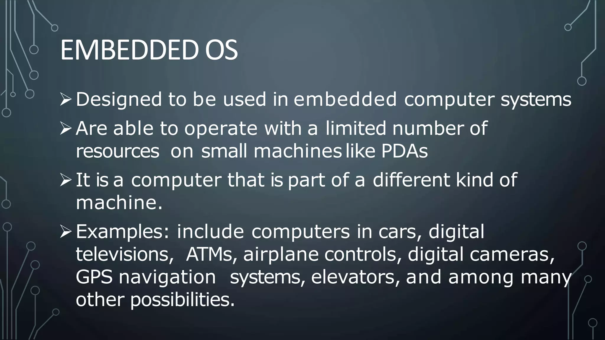 Overview of operating system | PPTX