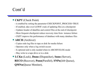 Overview of oracle database | PPS