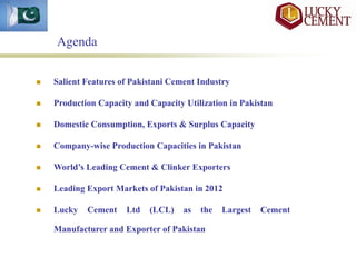 Overview of Pakistani Cement Industry | PDF