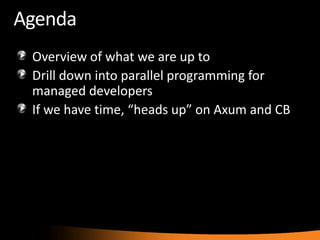 Overview Of Parallel Development -  Ericnel