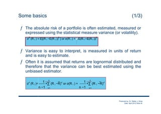 Overview of Performance Attribution | PDF