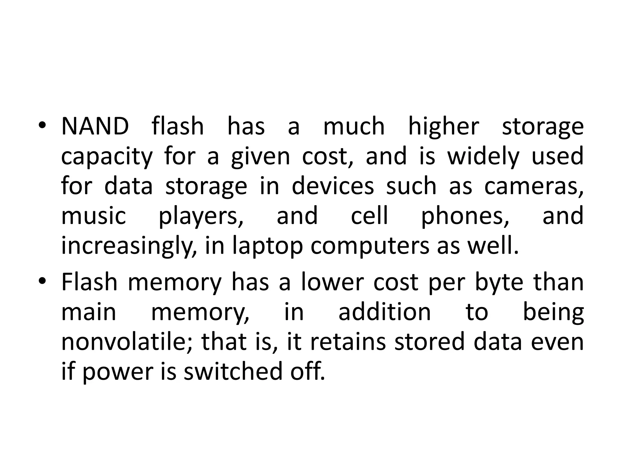 Overview of physical storage media PPT