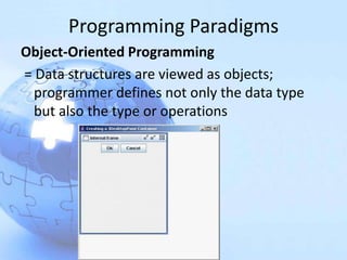 Overview of programming paradigms | PPTX