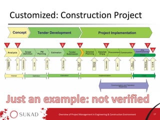 Overview of project management in engineering environment | PDF