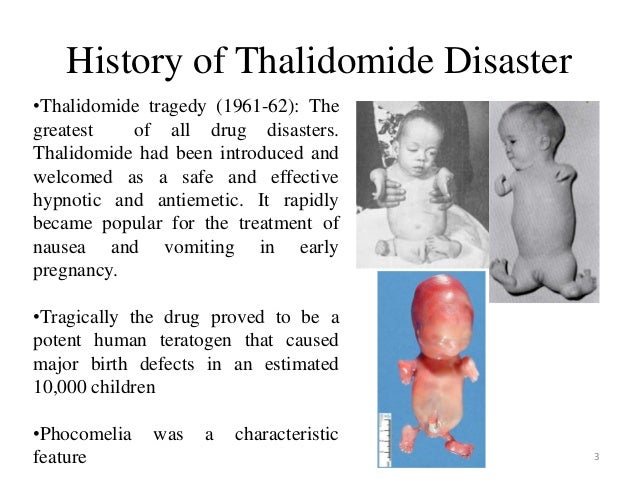 overview of pharmacovigilance thalidomide tragedy