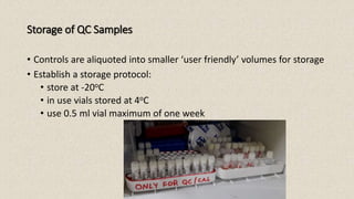 Overview of Quality Control and its implementation in the laboratory.pptx