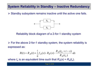overview of reliability engineering | PDF