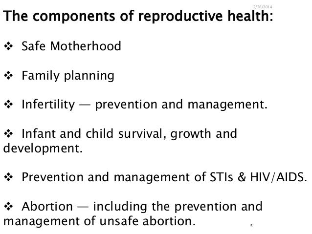 Overview Of Reproductive Health Women Sexual And Rights