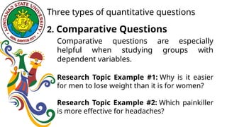Descriptive Quantitative Questions Examples OVERVIEW OF RESEARCHhhhhhhhhhhhhhhhhhhhhh.pptx
