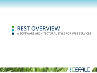 Overview of REST - Raihan Ullah | PPT