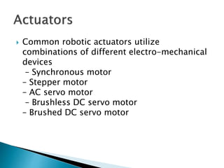 Overview of Robotics