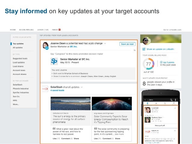 using linkedin navigator for sales using linkedin navigator for sales