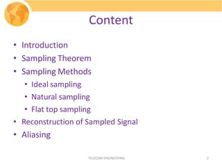Overview of sampling | PPTX