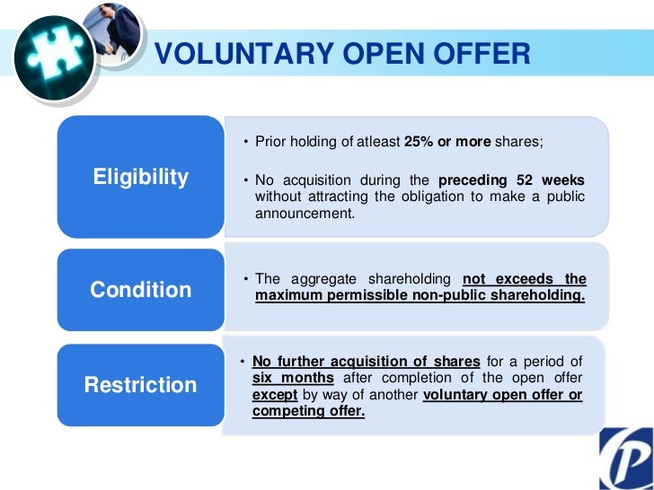 Overview of SEBI Takeover Regulations, 2011