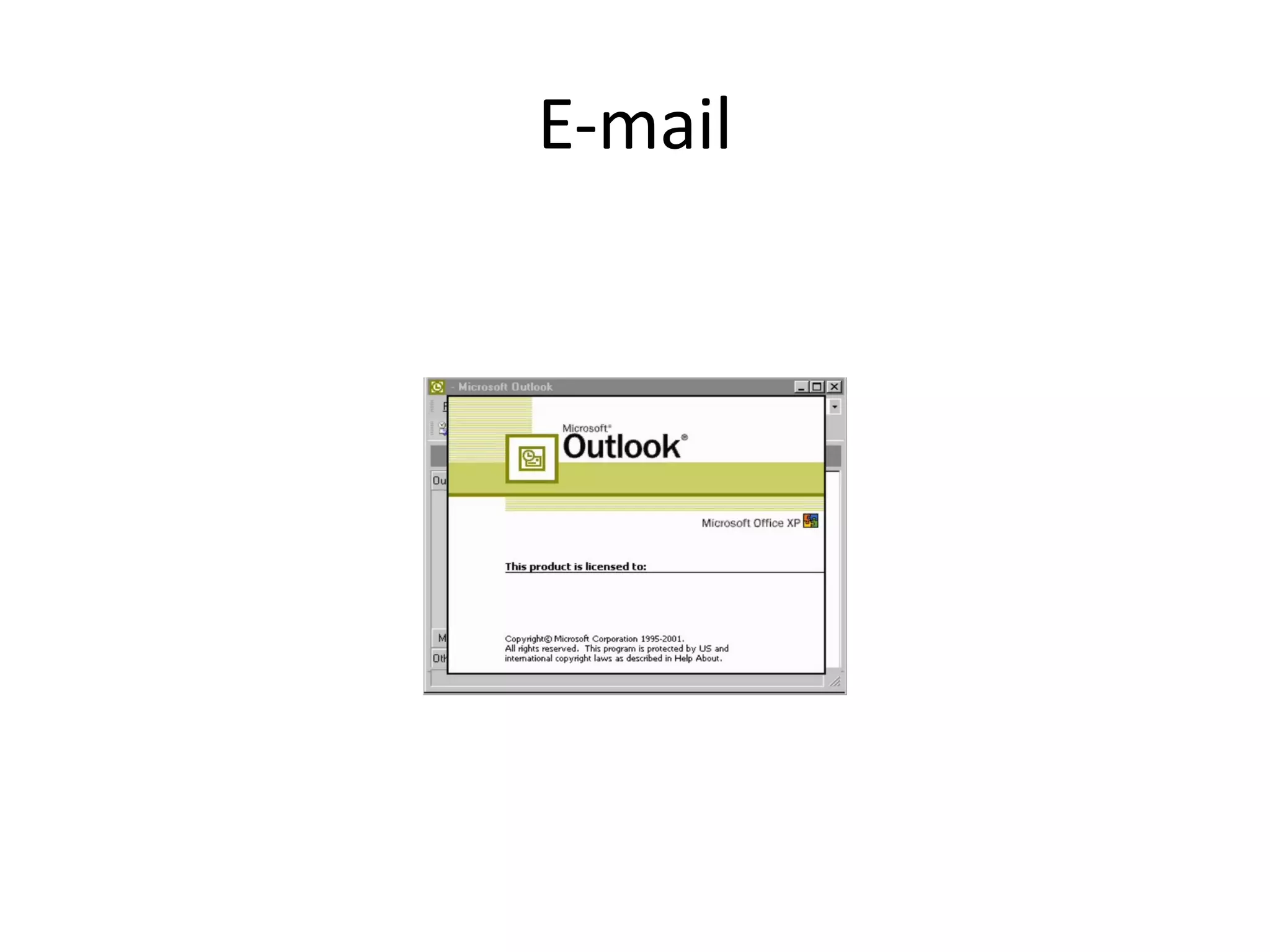 E-mail
 