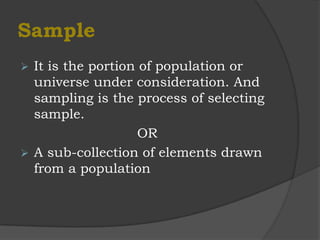 Overview of statistics | PPTX