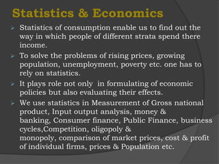 Overview of statistics | PPTX