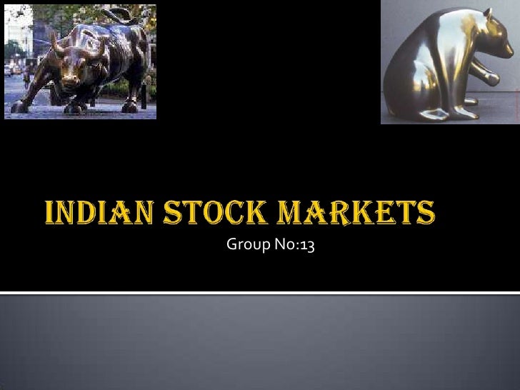 objective of stock market in indian ppt