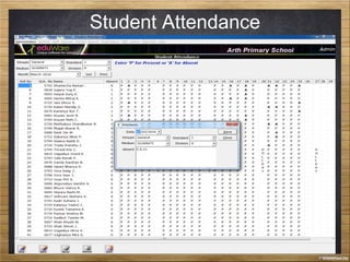 Student Attendance
 