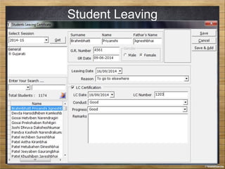 Student Leaving
 