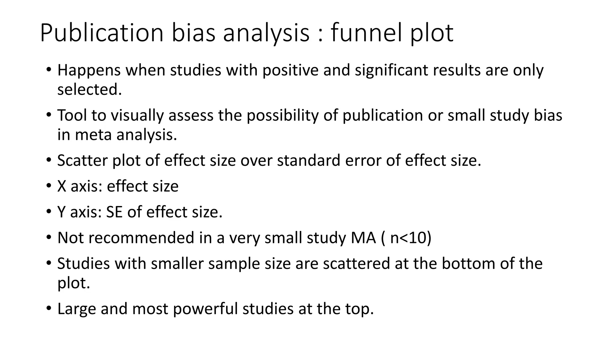 Overview of systematic review and meta analysis | PPT