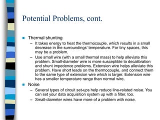 Temperature Decreasing Problems Overview of Temperature Measurement.ppt