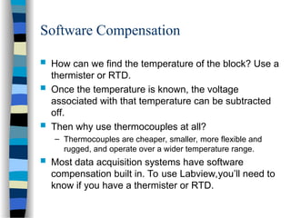 Overview of Temperature Measurement devices PPT