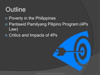 Pantawid Pamilyang Pilipino Program Law (RA 11310) | PPTX