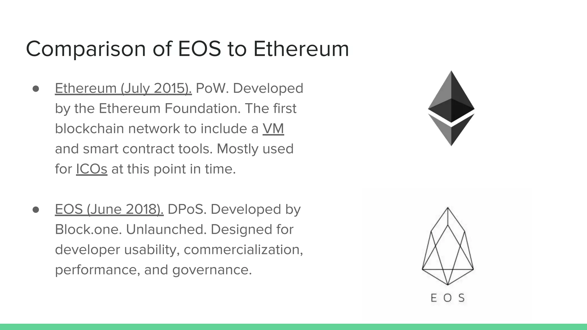 Overview of the EOS Ecosystem | PDF