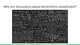 Overview of the EOS Ecosystem
