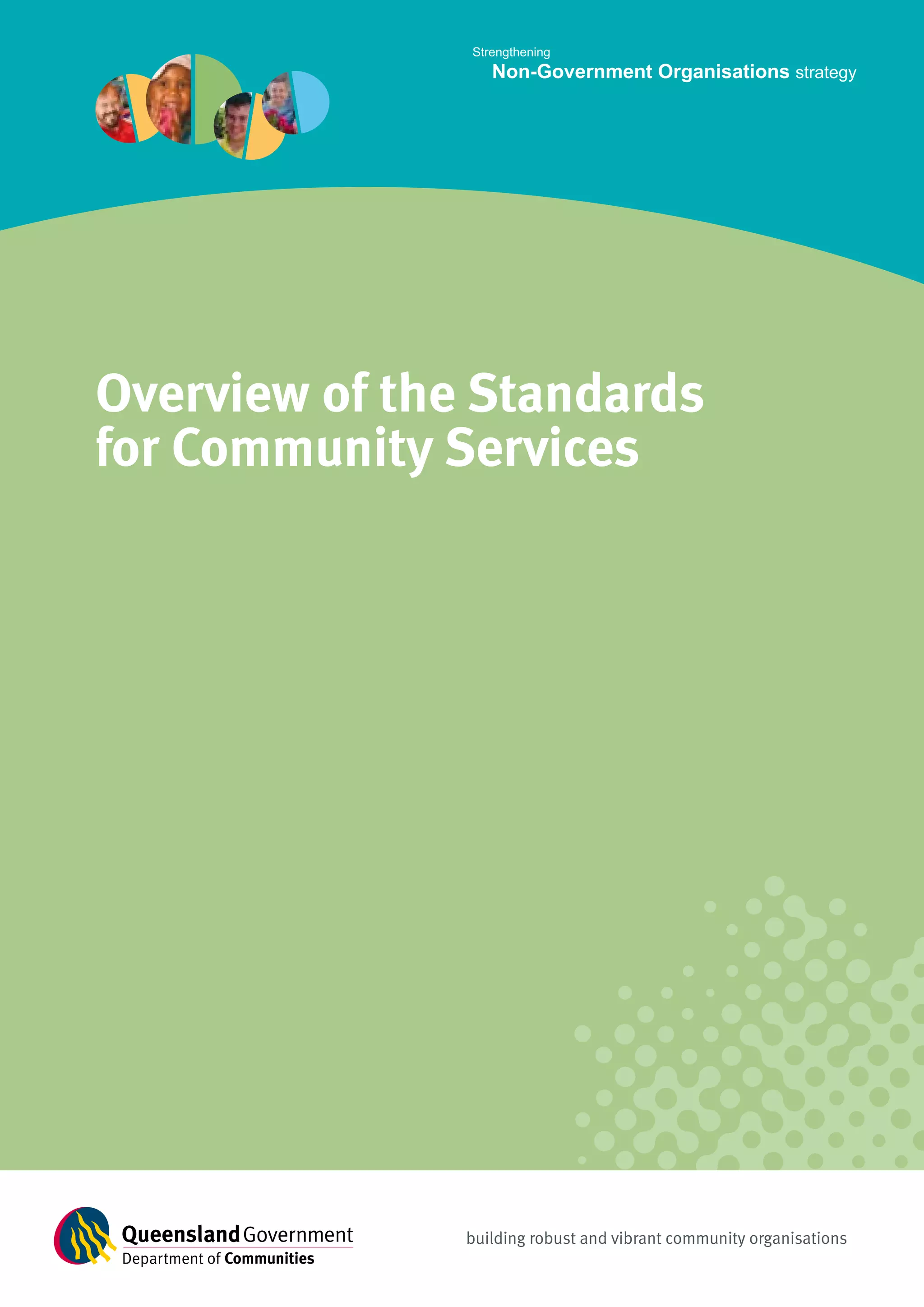 Overview of the standards for community services | PDF