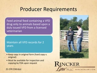 Overview of the Veterinary Feed Directive | PPTX