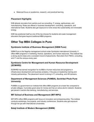 Overview of Top MBA Colleges in Pune for 2025.pdf