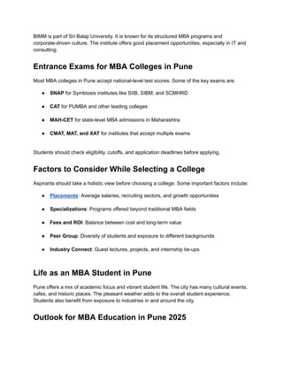 Overview of Top MBA Colleges in Pune for 2025.pdf