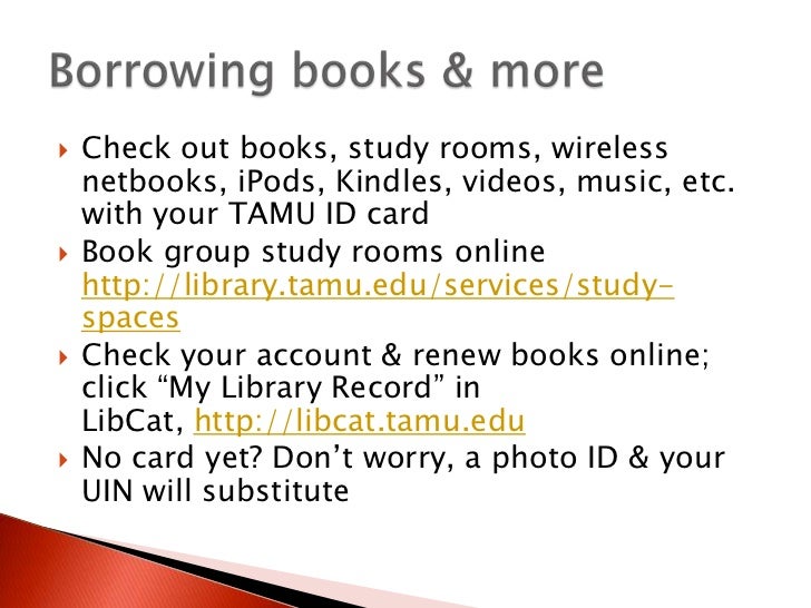 Overview Of Using Library Resources Informs