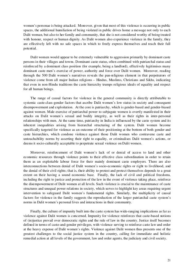 Best Essays In English Violence Suggests That At Every Level Dalit Romeo And Juliet English Essay also Essay About Paper Dalit Women Speak Out Caste Class And Gender Violence In India Proposal Essay Format