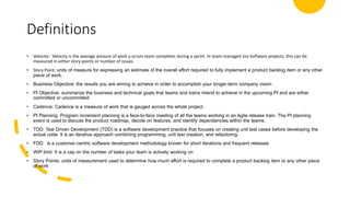 Overview on Agile, Scrum, Kanban, Extreme programming (XP) and Scaled ...