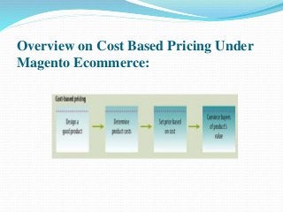 Overview on Cost Based Pricing Under 
Magento Ecommerce: 
 