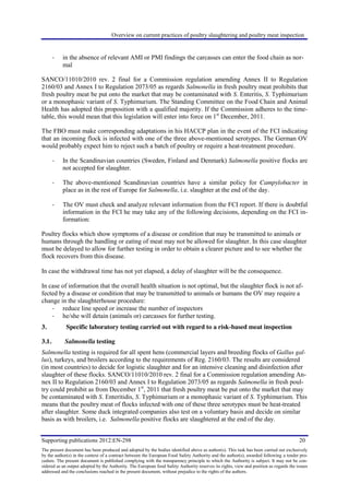 Overview on current practices of poultry slaughtering and poultry meat ...